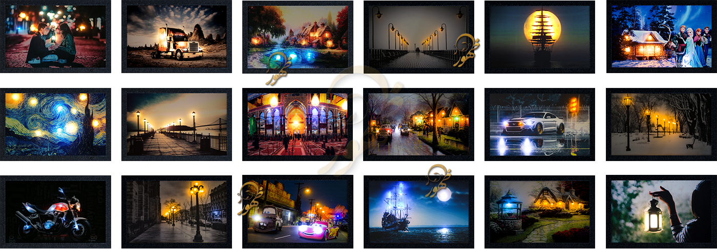 انواع تابلوهای چراغ دار