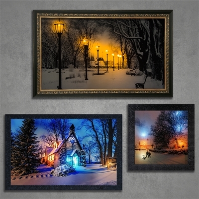 Various sizes of light boards