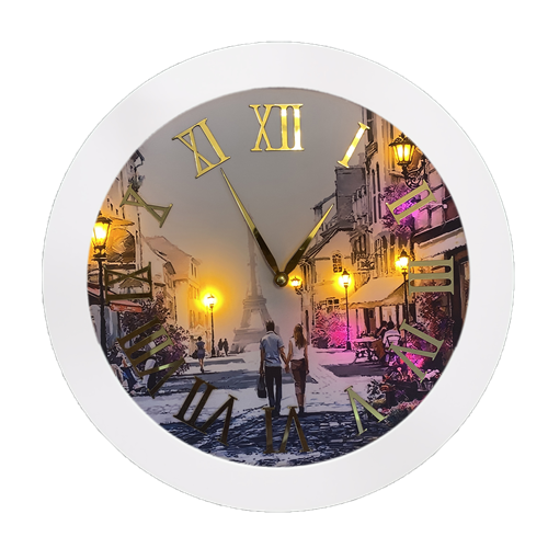 خرید ساعت چراغ دار دایره ای طرح جدید