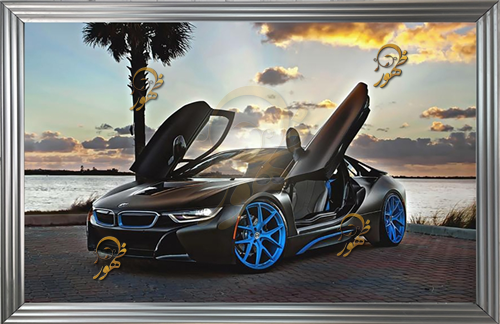 عکس دکور کد و تابلو شب خواب  کد 9043