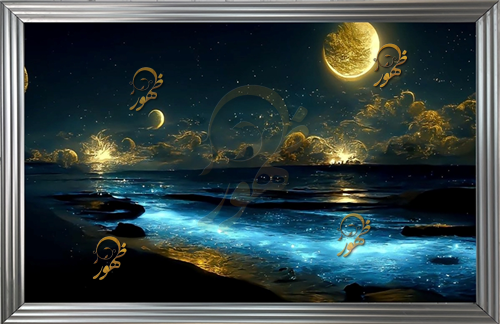 عکس دکور کد و تابلو شب خواب  کد 9060