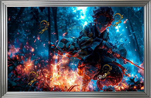 عکس دکور کد و تابلو شب خواب  کد 9067