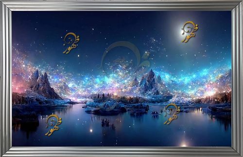 عکس دکور کد و تابلو شب خواب  کد 9069