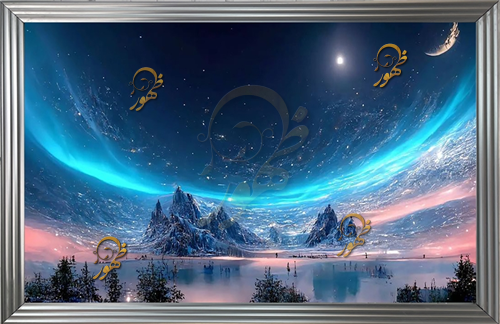 عکس دکور کد و تابلو شب خواب  کد 9071