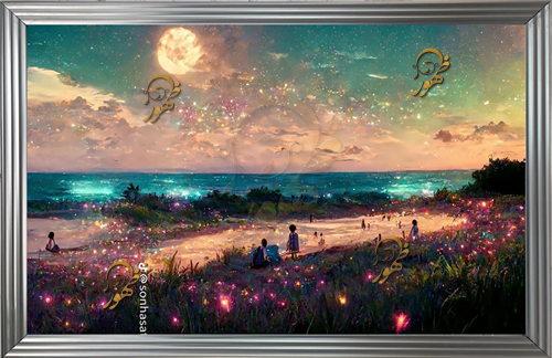 عکس دکور کد و تابلو شب خواب  کد 9079