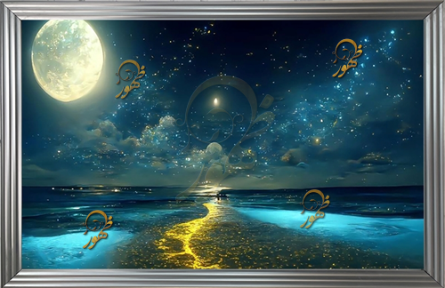 عکس دکور کد و تابلو شب خواب  کد 9081