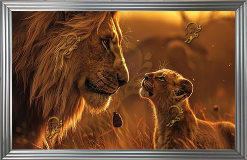 عکس دکور کد و تابلو شب خواب  کد 9091